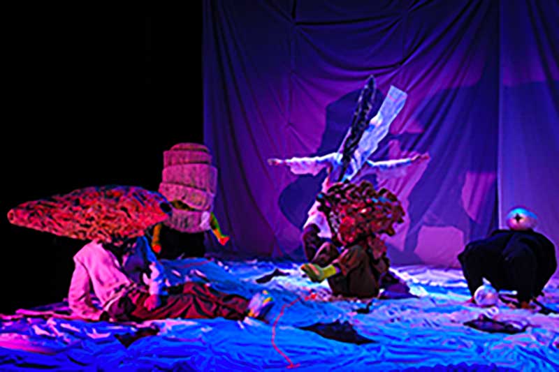 Na kraji krajina, proces zkoušení, Studio ALTA / Foto: Michal Hančovský
