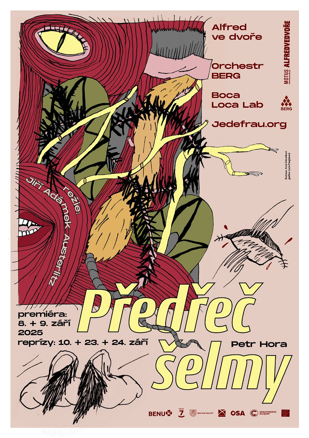Petr Hora, Jiří Adámek Austerlitz a Orchestr BERG / PŘEDŘEČ ŠELMY