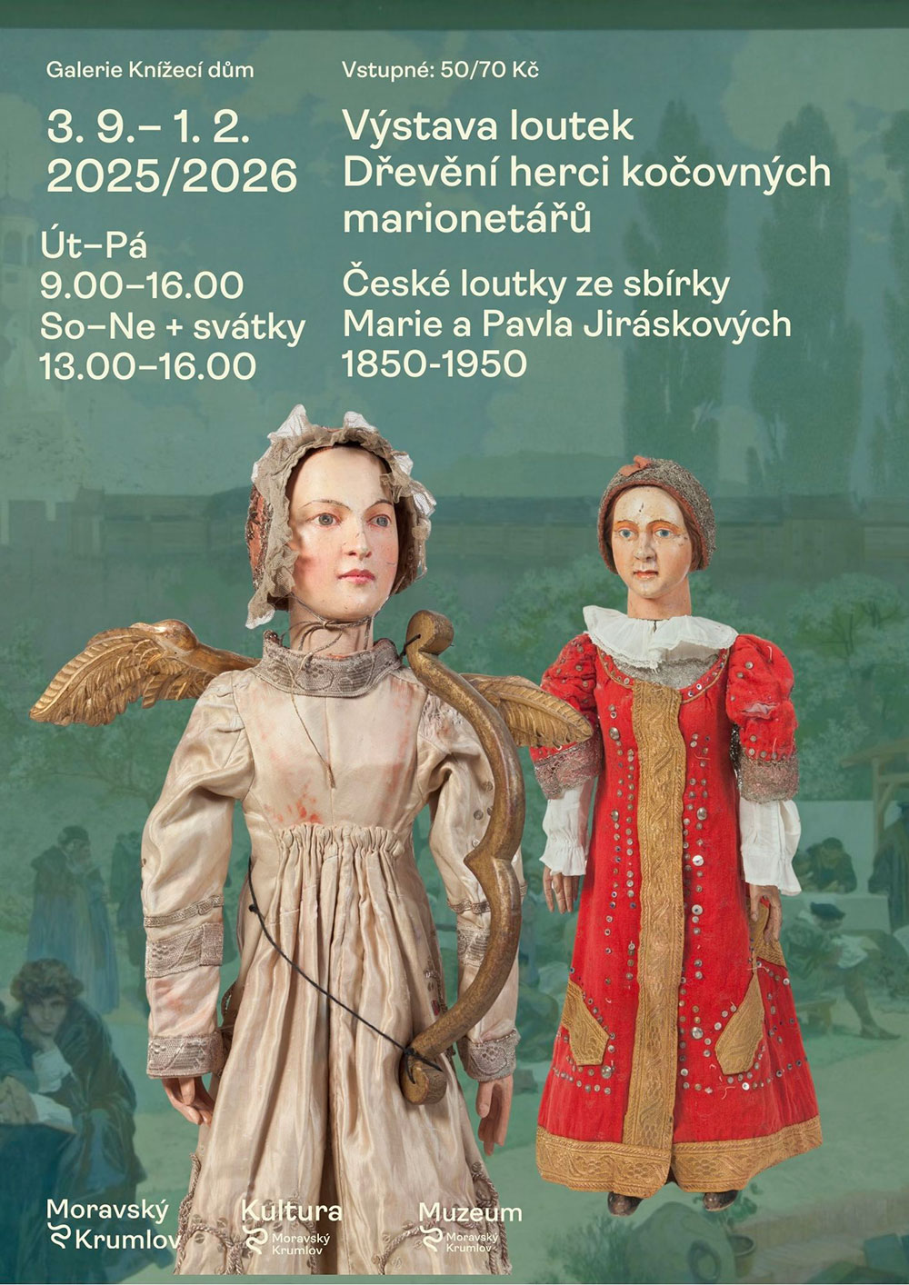 Výstava Dřevění herci kočovných marionetářů Moravský Krumlov