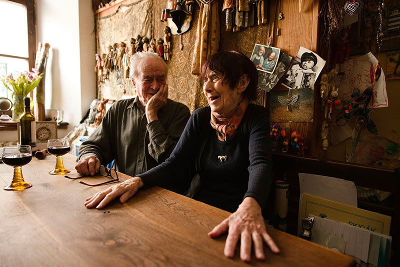 František Vítek a Věra Řičařová